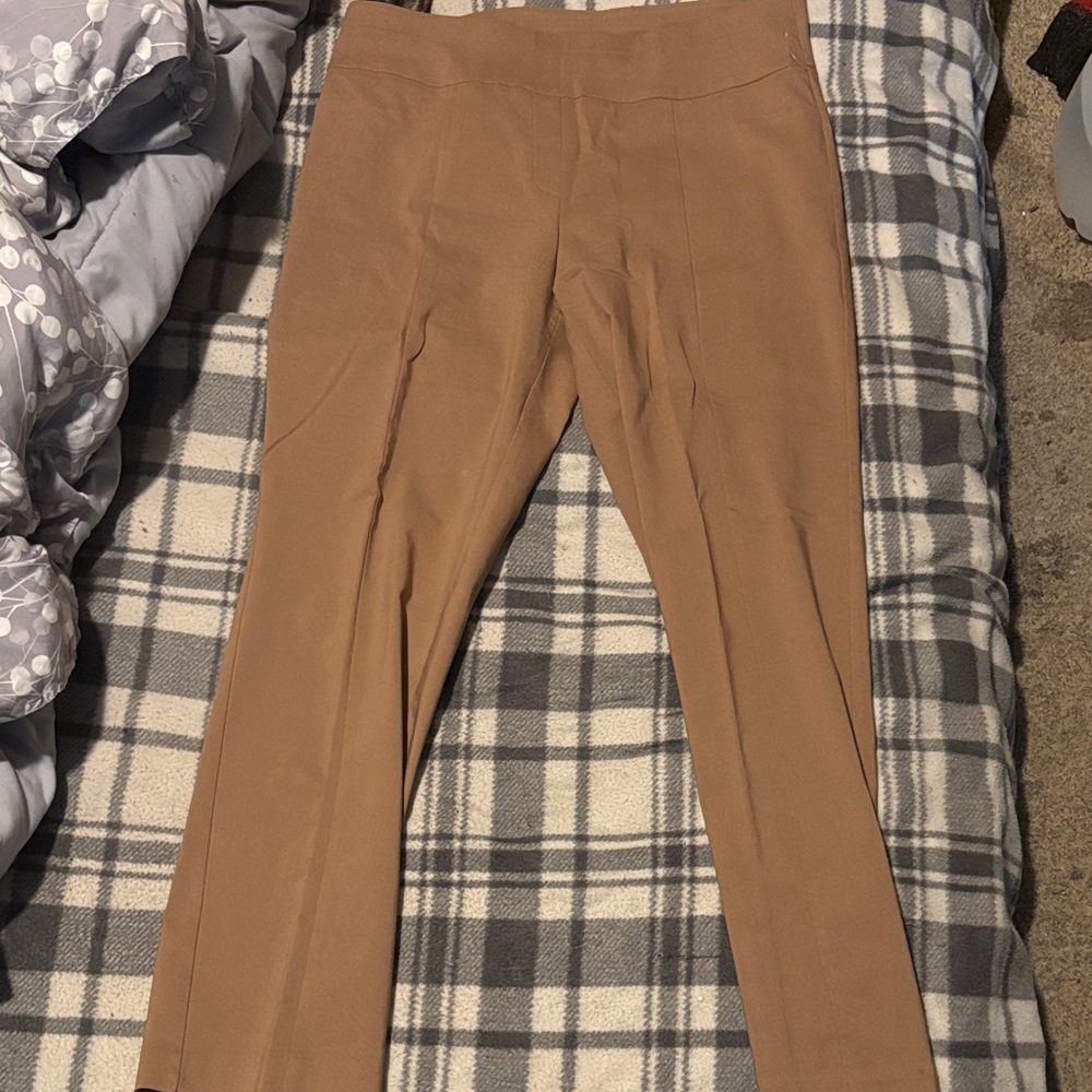 Cooper & Ella Camel Straight Leg Pants